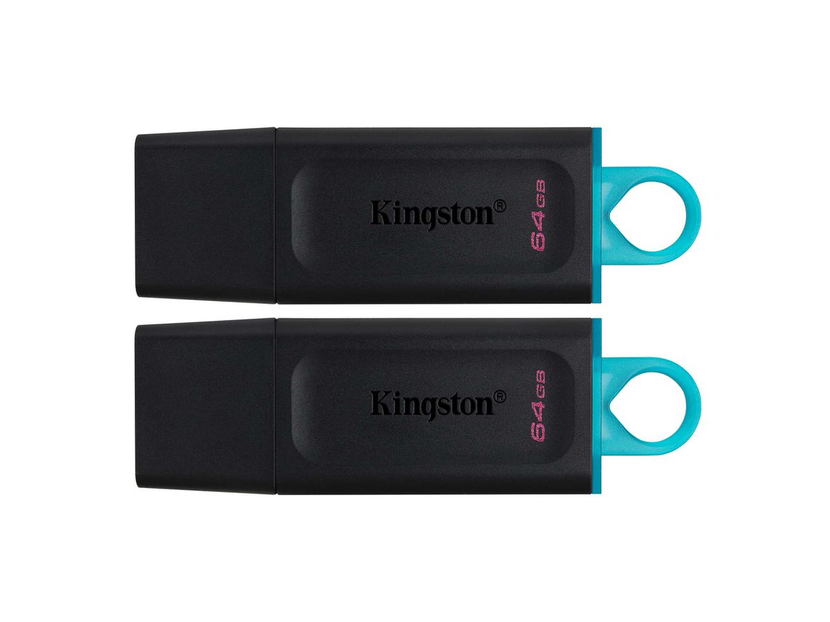 Kingston Technology DataTraveler Exodia USB flash drive 64 GB USB Type-A 3.2 Gen 1 (3.1 Gen 1) Black