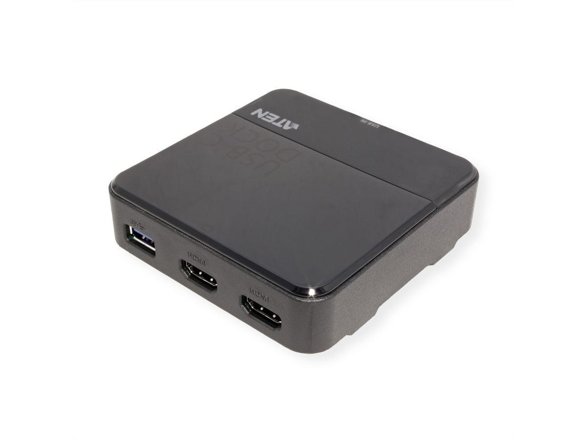 ATEN UH3233 USB C Dual HDMI Mini Dock