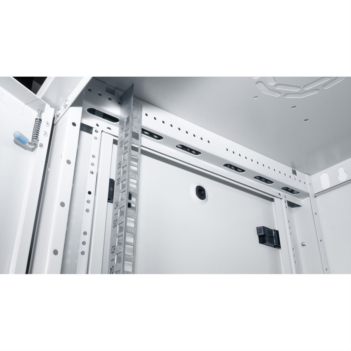 ROLINE 19-inch wandbehuizing Basic Plus 6U, 600x450 BxT grijs
