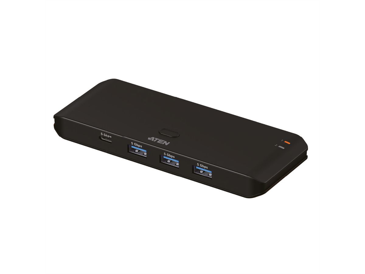 ATEN US4324 2x4-Port USB Sharing Switch USB 3.2 Gen 1 Peripheral Sharing Switch