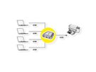 VALUE handmatige USB 2.0 printer switch, 4 poorts