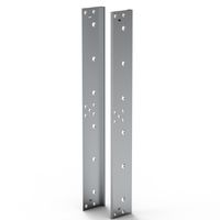SCHROFF EuropacPRO achterhoek voor roestvast staal EMC pakking voor zijpaneel, 6 HE
