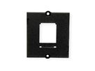 BACHMANN custom module frame 1x Keystone, black