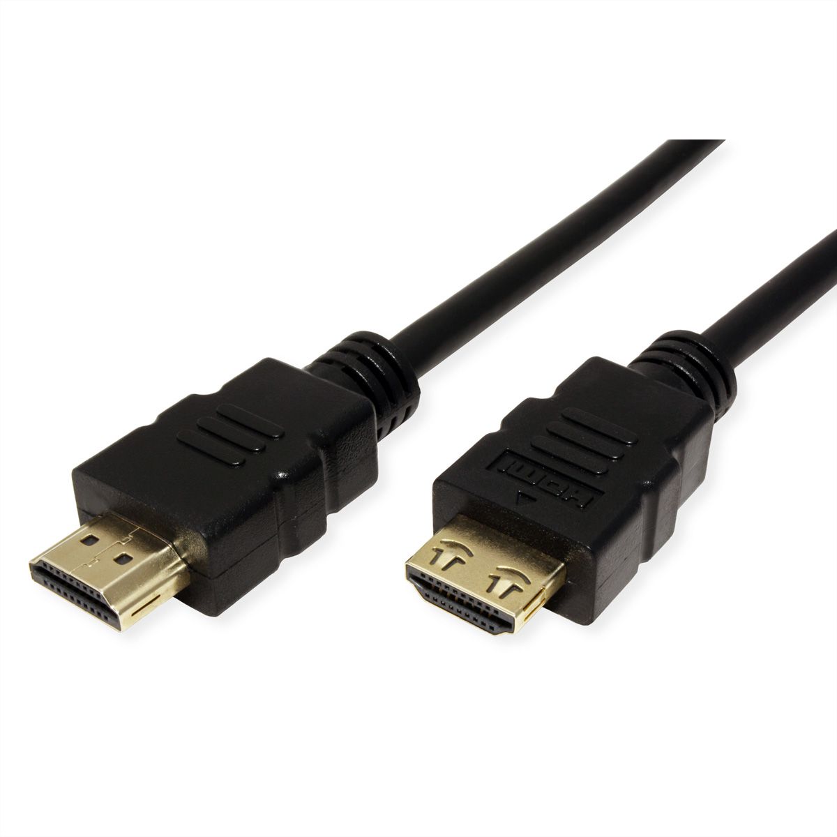 VALUE HDMI Ultra HD Cable + Ethernet, M/M, Resistant Plug, black, 10 m
