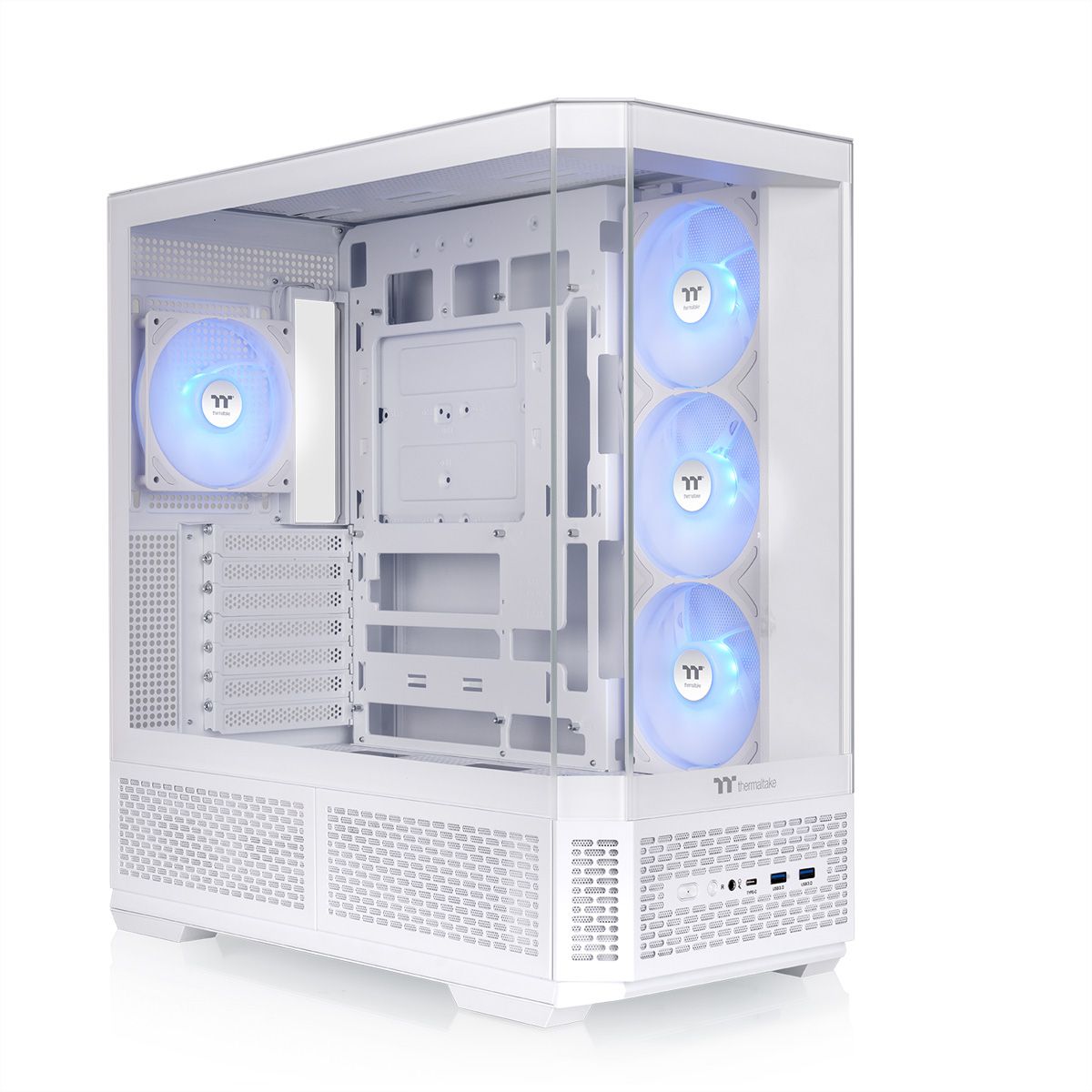 Thermaltake TR300 TG ARGB Snow White Mid Tower Case
