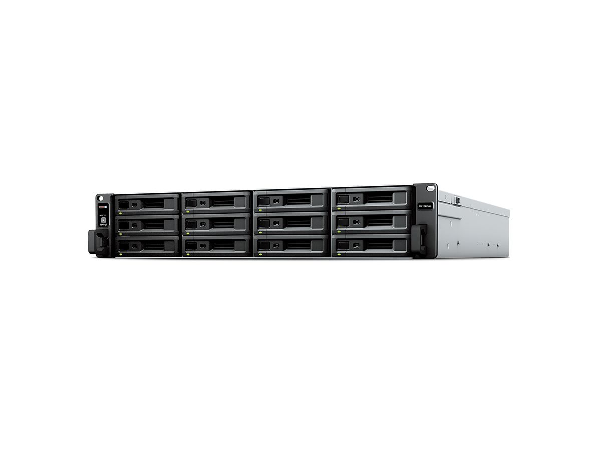 Synology RX1222sas HDD/SSD enclosure Black 2.5/3.5"