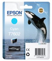 Epson T7602 cyaan