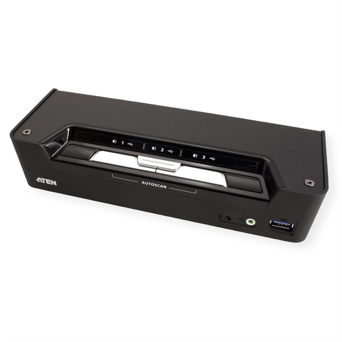 ATEN CS1953 3-poorts USB-C DisplayPort hybride KVM