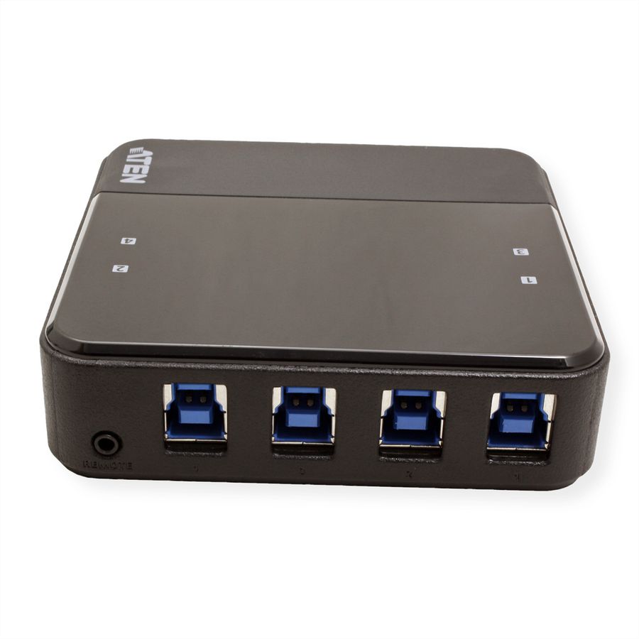 ATEN US3344 4-poorts USB naar USB-C sharing