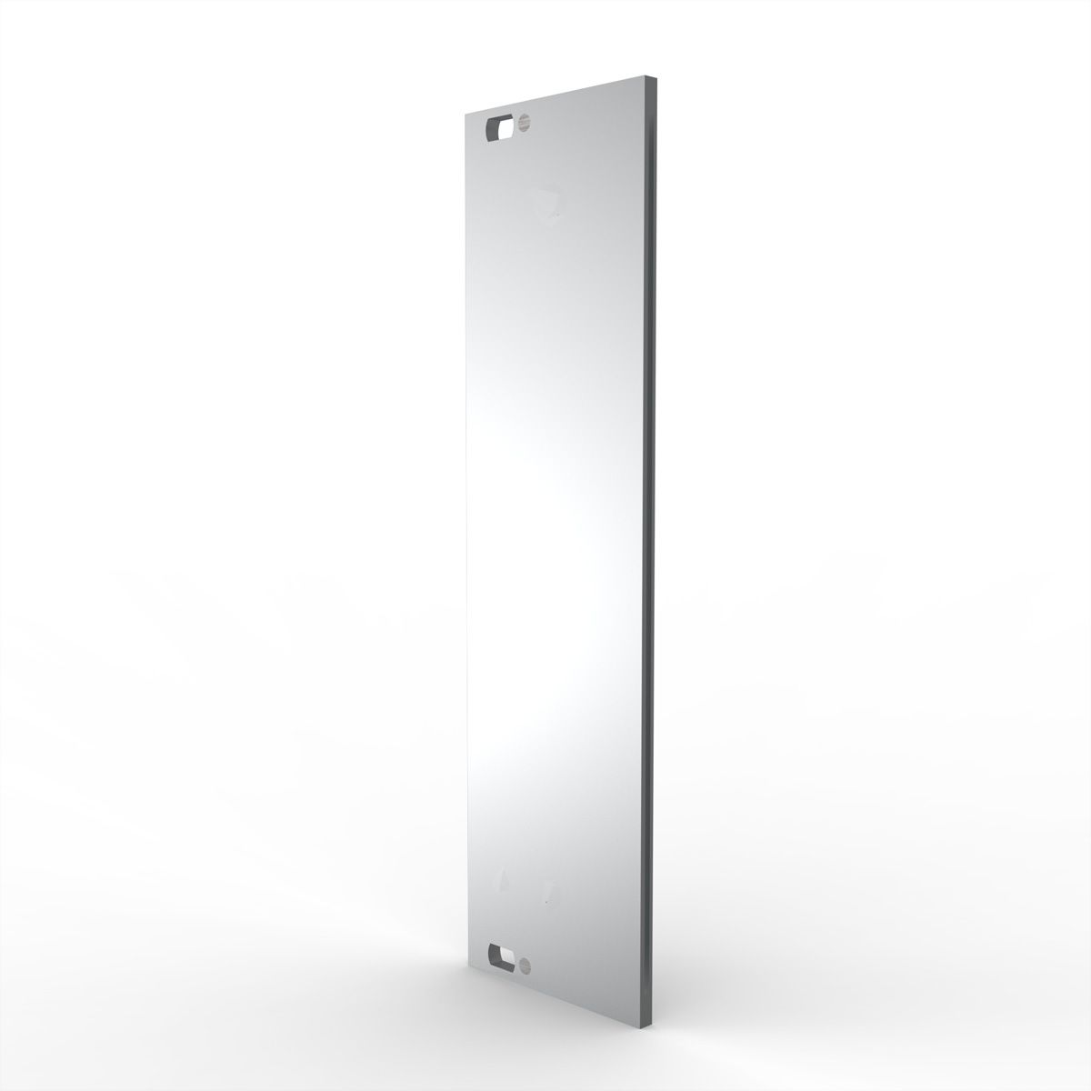 SCHROFF Front Panel, Refrofit Shielding, 3 U, 4 HP, 2.5 mm, Al, Anodized, Untreated Edges
