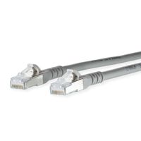 METZ CONNECT Patchkabel Cat.6A AWG 26, grijs, 6 m