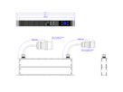 BACHMANN BN3000-XXL Slave 2x3m CEE 32A, Measurement per phase, diff measurement