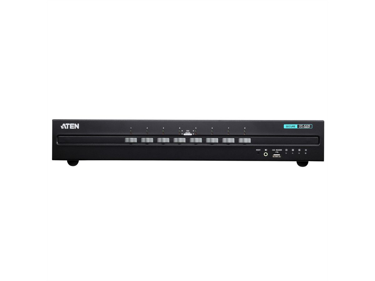 ATEN CS1188DP 8-poorts USB DisplayPort Secure KVM switch