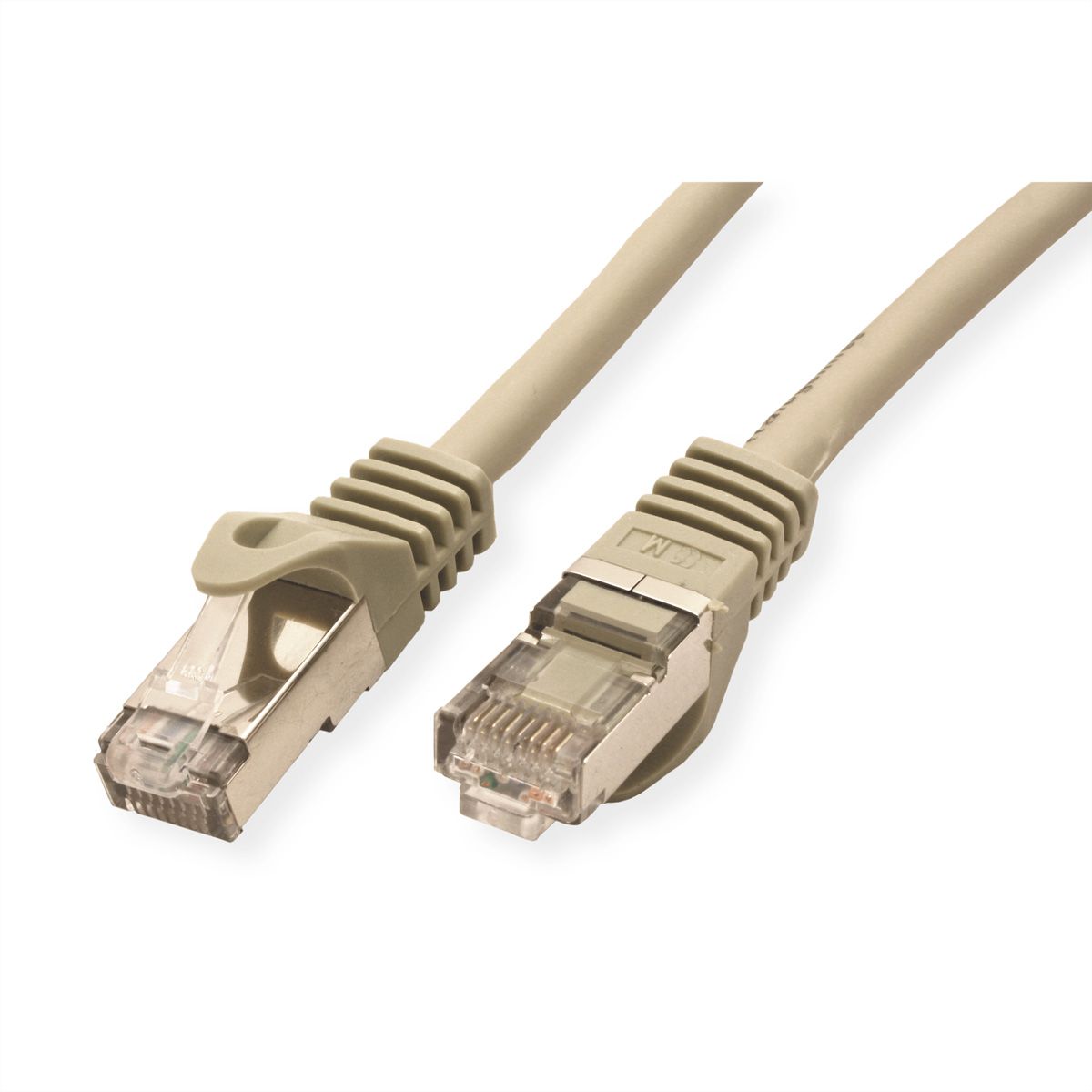 VALUE S/FTP-kabel Cat.7, met RJ-45-connectoren (500 MHz / Klasse EA), grijs, 3 m