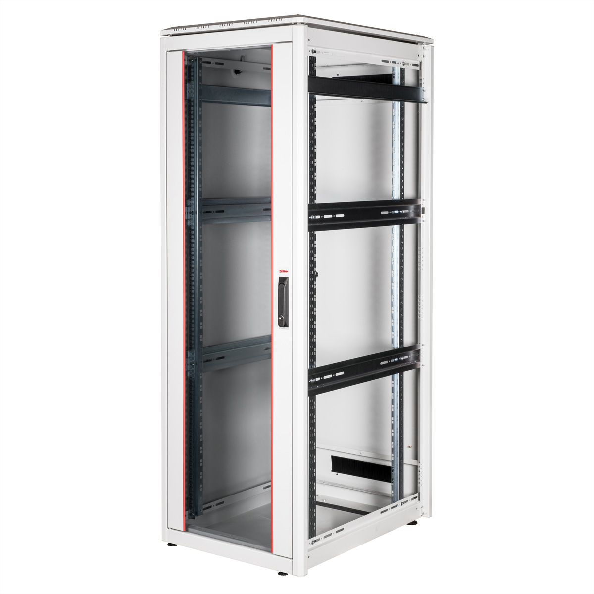 ROLINE 19-inch netwerkkast Pro 36 U, 600x800 BxD Glazen deur grijs
