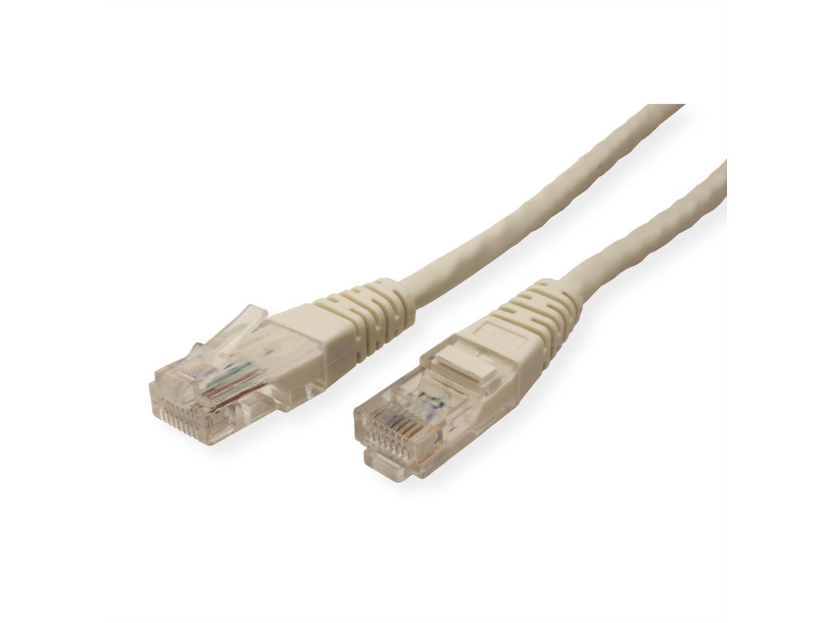 STANDARD UTP Patchkabel, Cat.6 (Class E), beige, 2 m