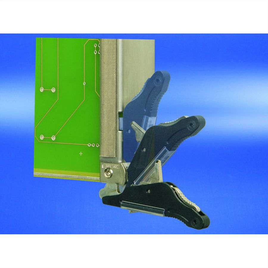 SCHROFF ATCA IEA Handle with Spring Loading, Lever Style, Bottom