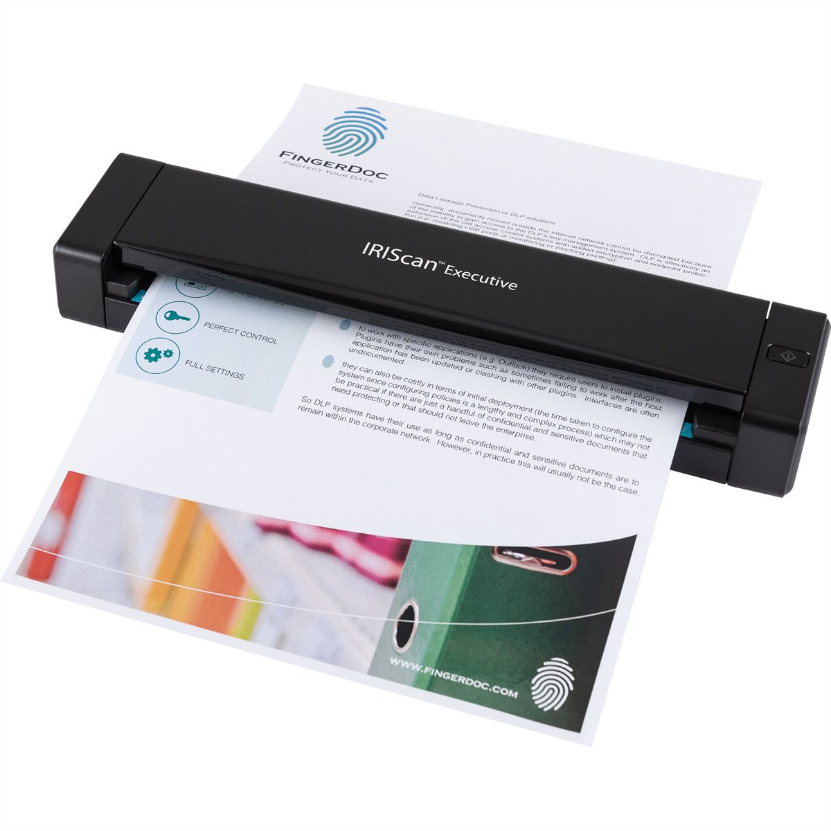 IRISCan Executive 4 Duplex 8PPM documentscanner, Mobiele scanner met papierinvoer