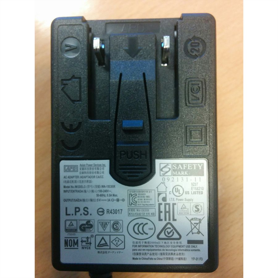 D-Link PSM-12V-55-B voedingsadapter 12V 3A zwart