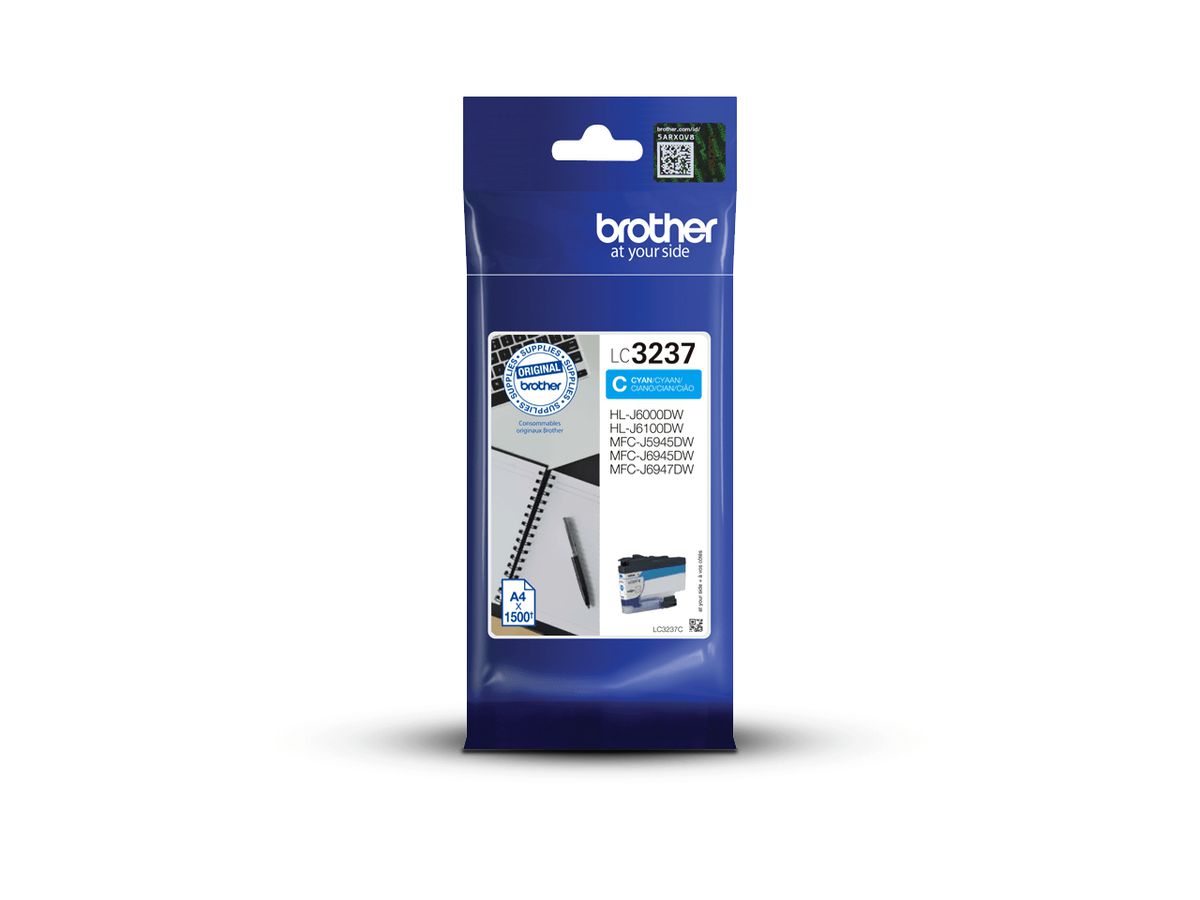 Brother LC3237C ink cartridge 1 pc(s) Original Cyan