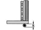 SCHROFF Eurorack Wiel, 400 kg, 110 mm Hoogte