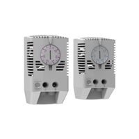 SCHROFF Thermostat mit SCHUKO/UTE Stecker Netzkabel für Kühlung, 230 VAC