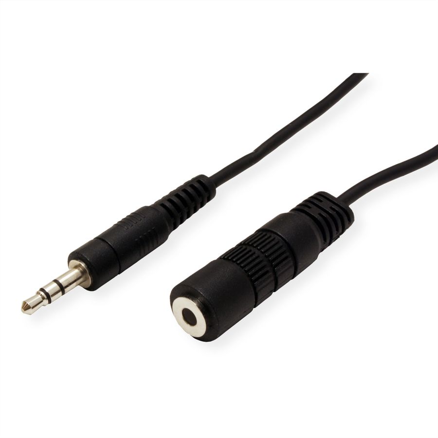 ROLINE 3.5mm Extension Cable, M/F, 2 m