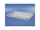 SCHROFF 1 U luchtrooster voor 19" ventilatorkast, 3 ventilatoren, voor geperforeerd, 193 mm, RAL 7035