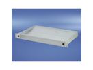 SCHROFF 1 U Luchtrooster voor 19" ventilatorkast, 6 ventilatoren, voorkant geperforeerd, 330 mm, RAL 7035