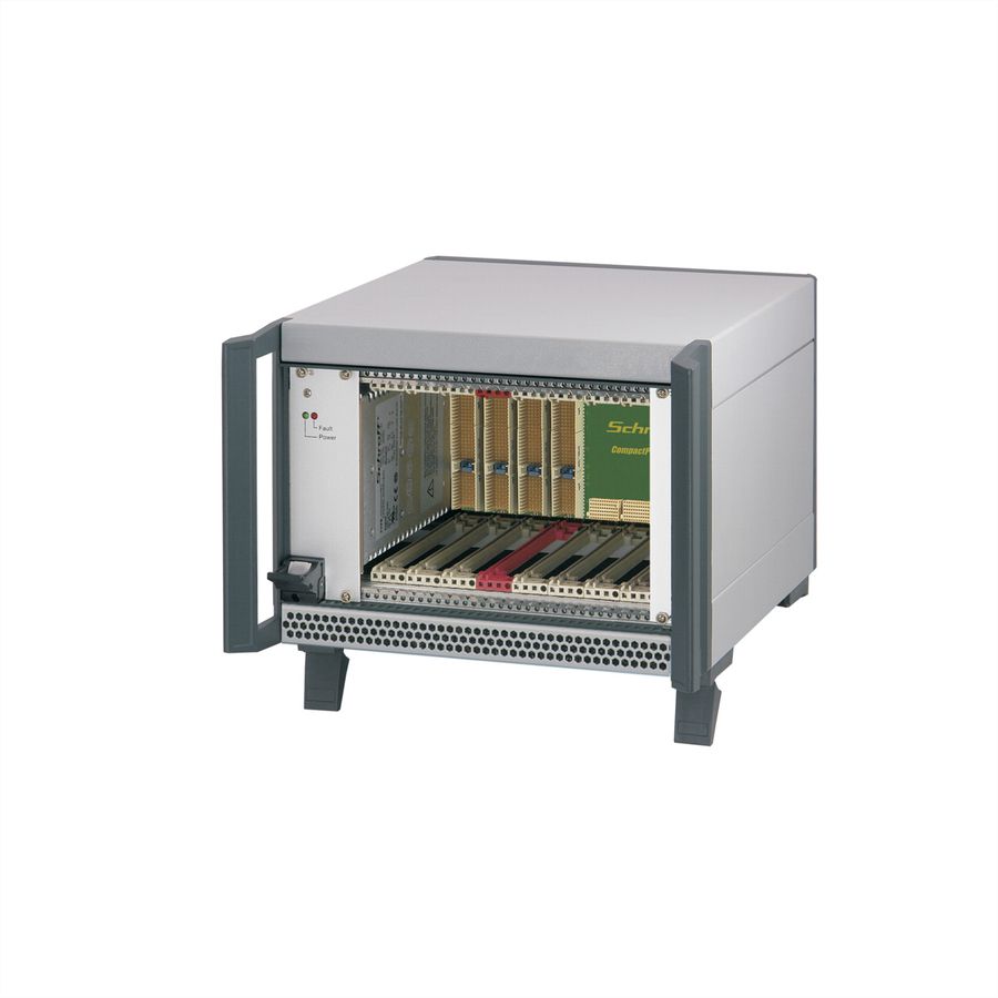 SCHROFF CPCI PlusIO-systeem, desktop, 4 HE, 8 sleuven, 44 HP