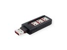 EXSYS EX-1114-R, 4x USB-slot, 1x sleutel