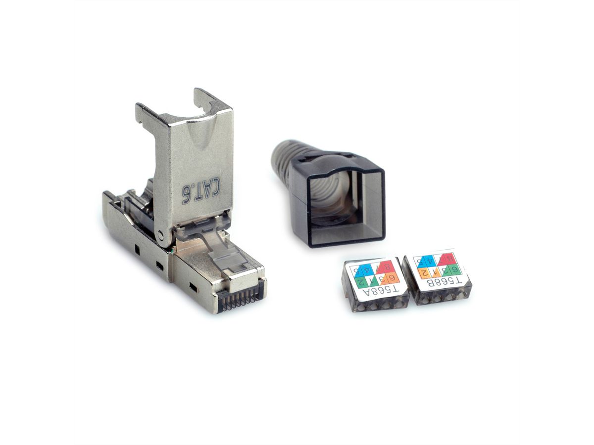 VALUE Field connector RJ-45 Cat.6 (Class E), STP