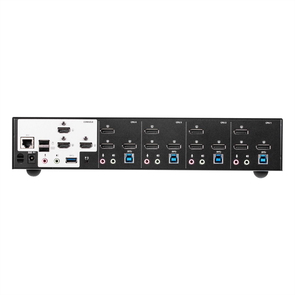 ATEN CS1964 4-poorts USB 3.0 4K DisplayPort KVM switch met 3-voudige weergave