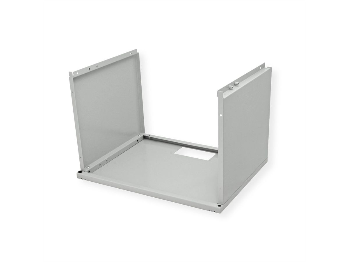 ROLINE 19-inch wandbehuizing Basic 7 U, 540x400 BxD Bouwpakket grijs