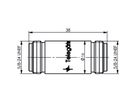 TELEGÄRTNER N Adaptor f-f