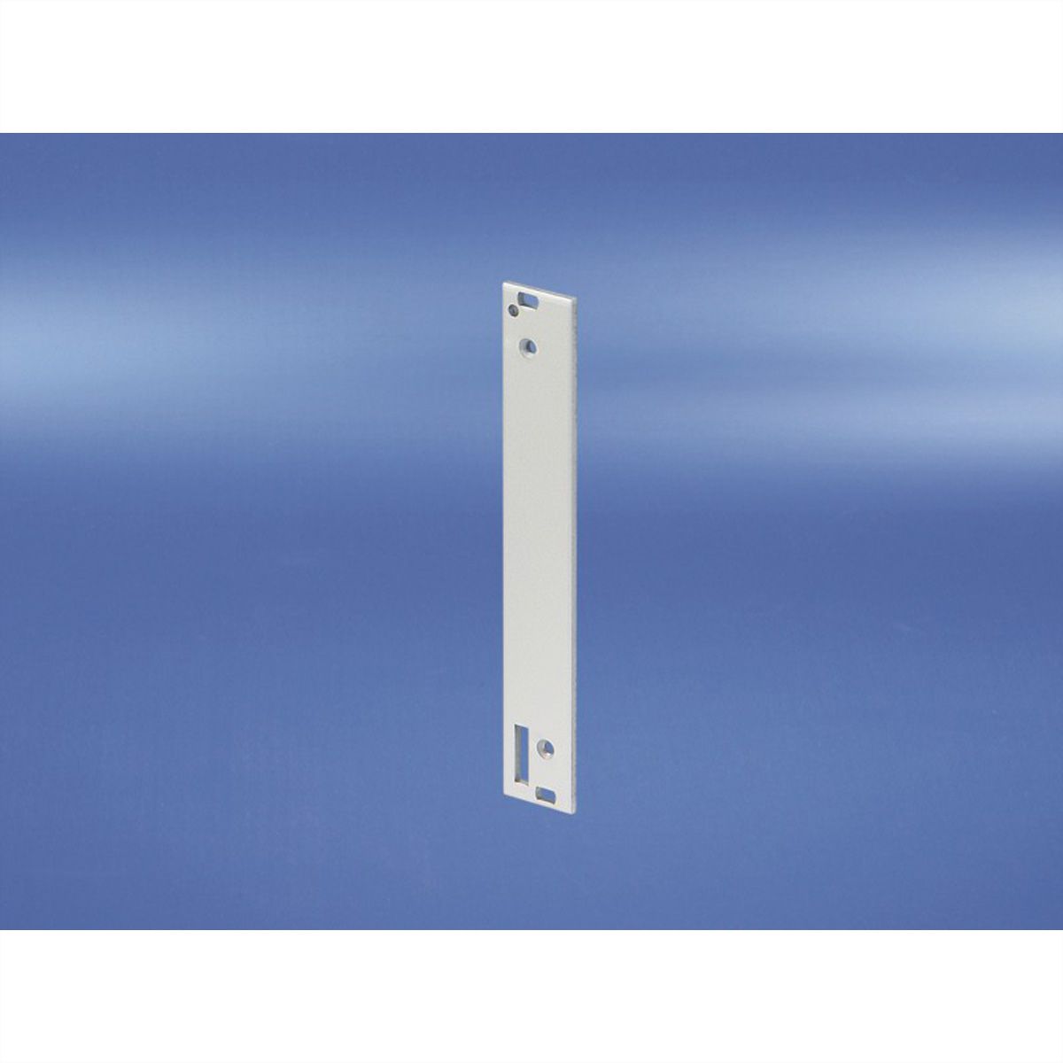 SCHROFF Plug-In Units Front Panel, Unshielded, for Handle Form 1, 3 U, 4 HP, 2.5 mm, Al, Front Anodized, Rear Conductive