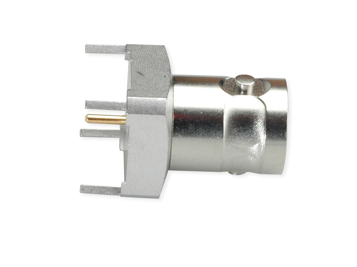 TELEGÄRTNER BNC Buchse 75 Ohm, Lötanschluss, gerade