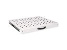 ROLINE 19-inch plank 1 U , Uitschuifbaar 350mm diep 25 kg grijs