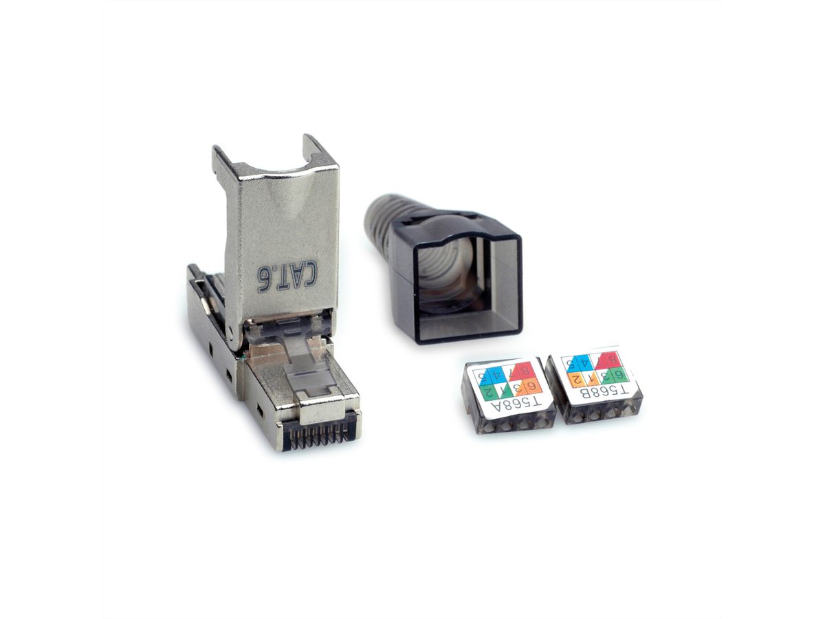 VALUE Field connector RJ-45 Cat.6 (Class E), STP