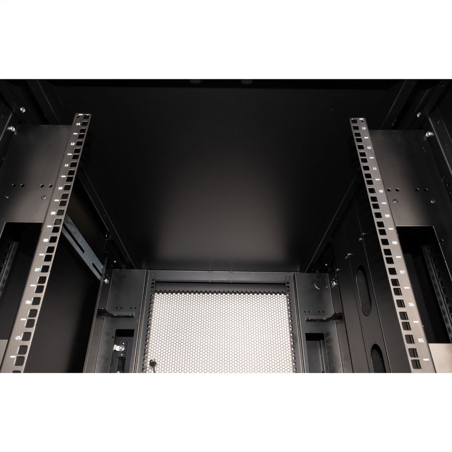 ROLINE colocation-kast 47HE 800x1000 mm, 3 compartimenten, zwart