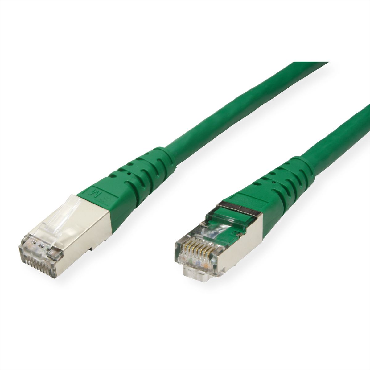 ROLINE patchkabel Cat.6 (Klasse E) S/FTP (PiMF), groen, 2 m