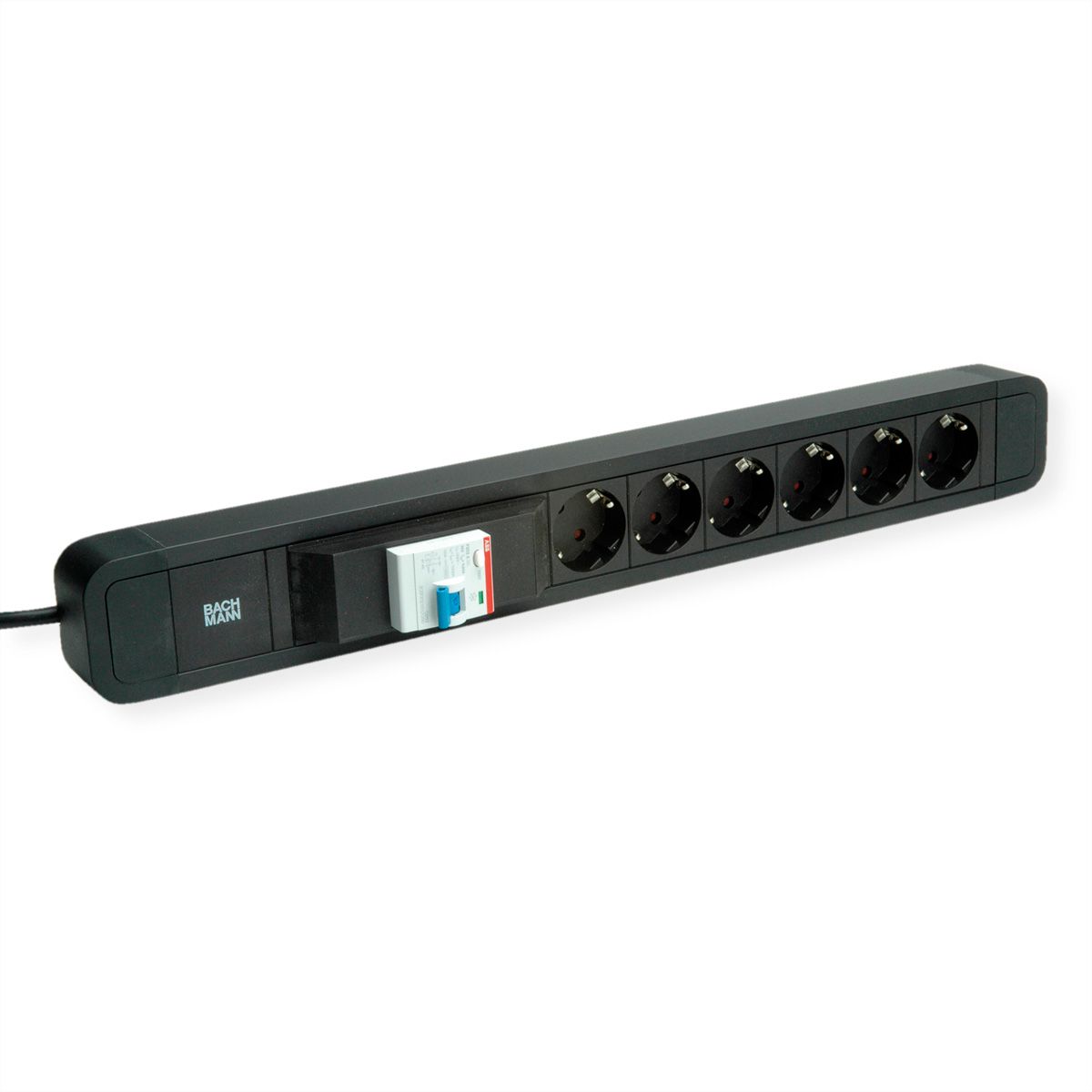 BACHMANN PRIMO 2 6xCEE7/3 1xFI, black, 2 m