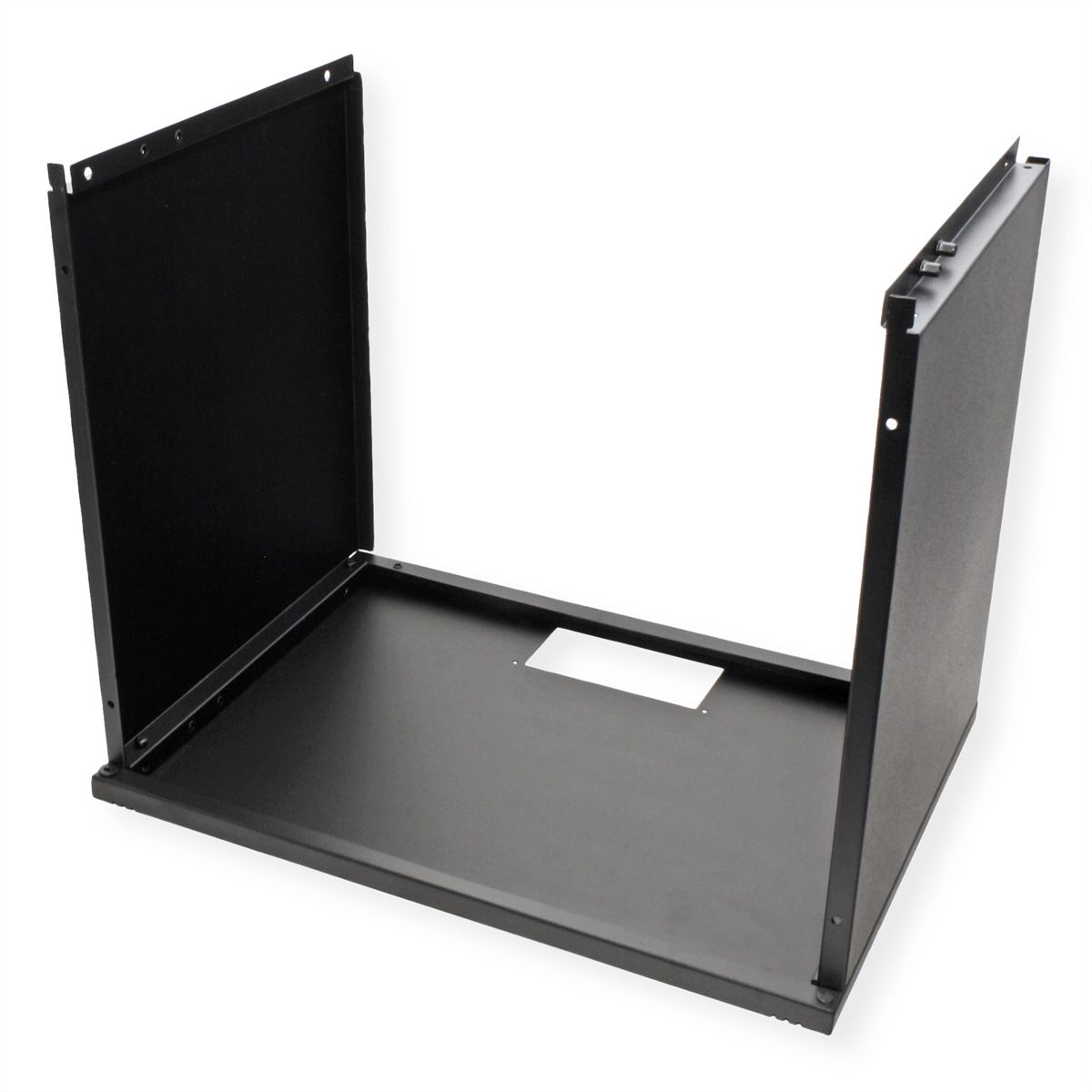 ROLINE 19-inch wandbehuizing Basic 9 U , 540x400 BxD Bouwpakket zwart