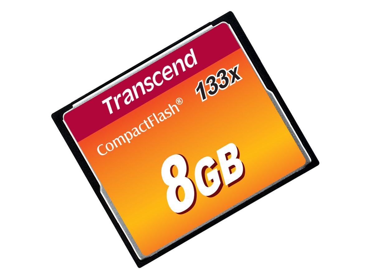 Transcend CompactFlash 133x 8GB