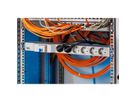 BACHMANN 19" 1U 6xCEE7/3 1xFI power 2.0m CEE7/7