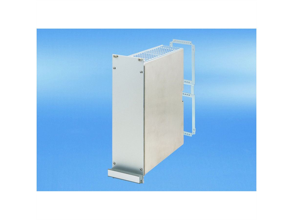 SCHROFF Insteekeenheid met frame PRO Kit, Afgeschermd, geperforeerd, meerdere aansluitingen, 6 HE, 10 HE, 227 mm