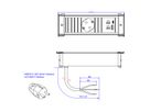 BACHMANN KAPSA S 1xCEE7/3 1xUSB A/C 22W 2,0m CEE7/7