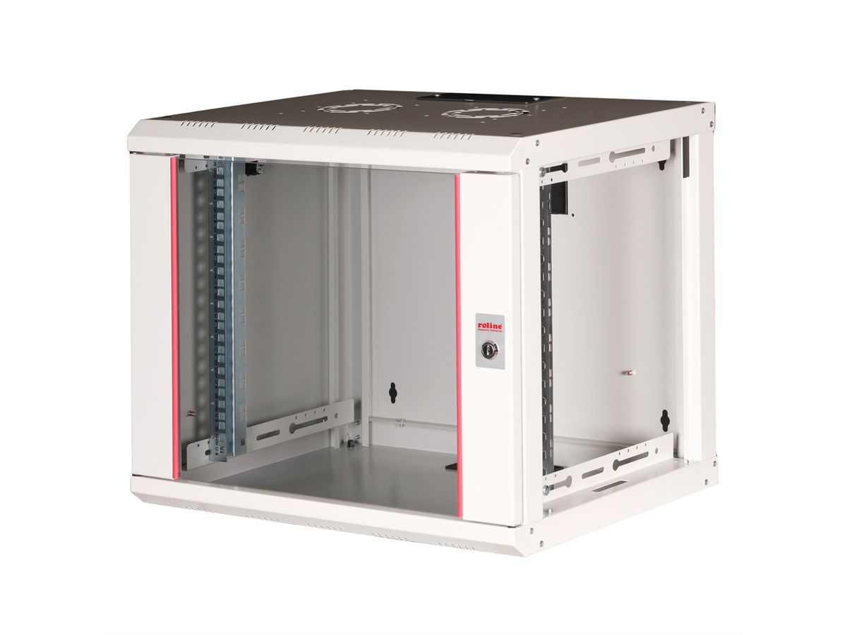 ROLINE 19-inch wandbehuizing Pro 9 U, 600x450 BxD grijs