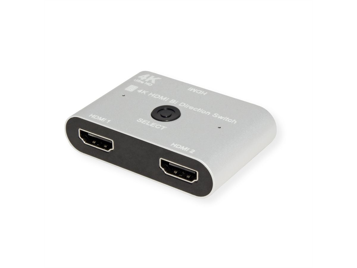 VALUE 4K HDMI switch, 2-voudig, bidirectioneel