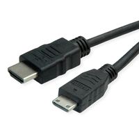ROLINE GREEN HDMI High Speed ​​Kabel met Ethernet, HDMI male - Mini HDMI male, 2 m